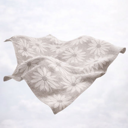 Cotton Throw - Daisy Day - Cozy Living Room , Bedroom Throws